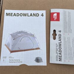 North Face Meadowland 4 tent