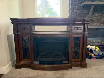 Electric Fireplace TV Stand