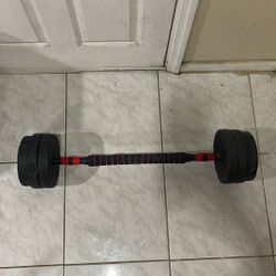 Weight Set (Bar & Weights) 