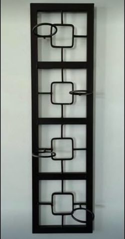 Modern Geometric Metal Wall Candle Sconce - Great Deal
