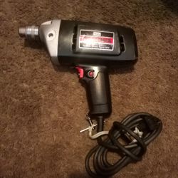 Craftsman 3/8 Inch Drill with Key Excellent 