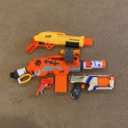 The Nerf Strongarm scavenger and play shotgun