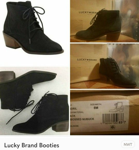 New LUCKY Boots Size 8