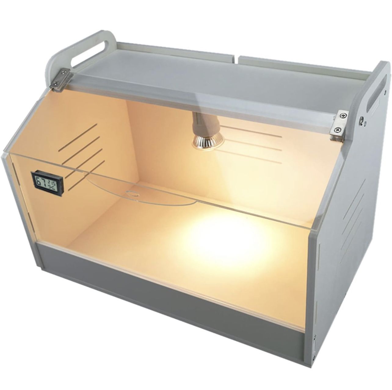 WIONBE Intelligent Brooder Box 10-15 Newborns Chicks Quail Birds Small Animals Manual Incubators Poultry Heater Breeding Box