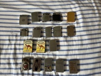 Vintage Lighter Collection – 18Pieces