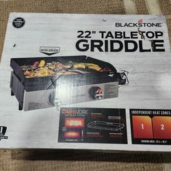 Blackstone 22” Tabletop Griddle – 2 Burner – New In Box