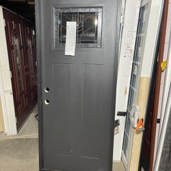 New Door Fiberglass Feather River Size W32 H80 Right Hand Inswing $675 Jam Is 4.9/16 