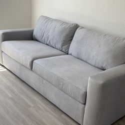 Araceli Dove 95” Sofa – Excellent Condition