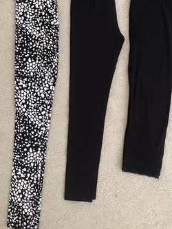 Three New Leggings, Girl Size 14-16, and Women Size XS