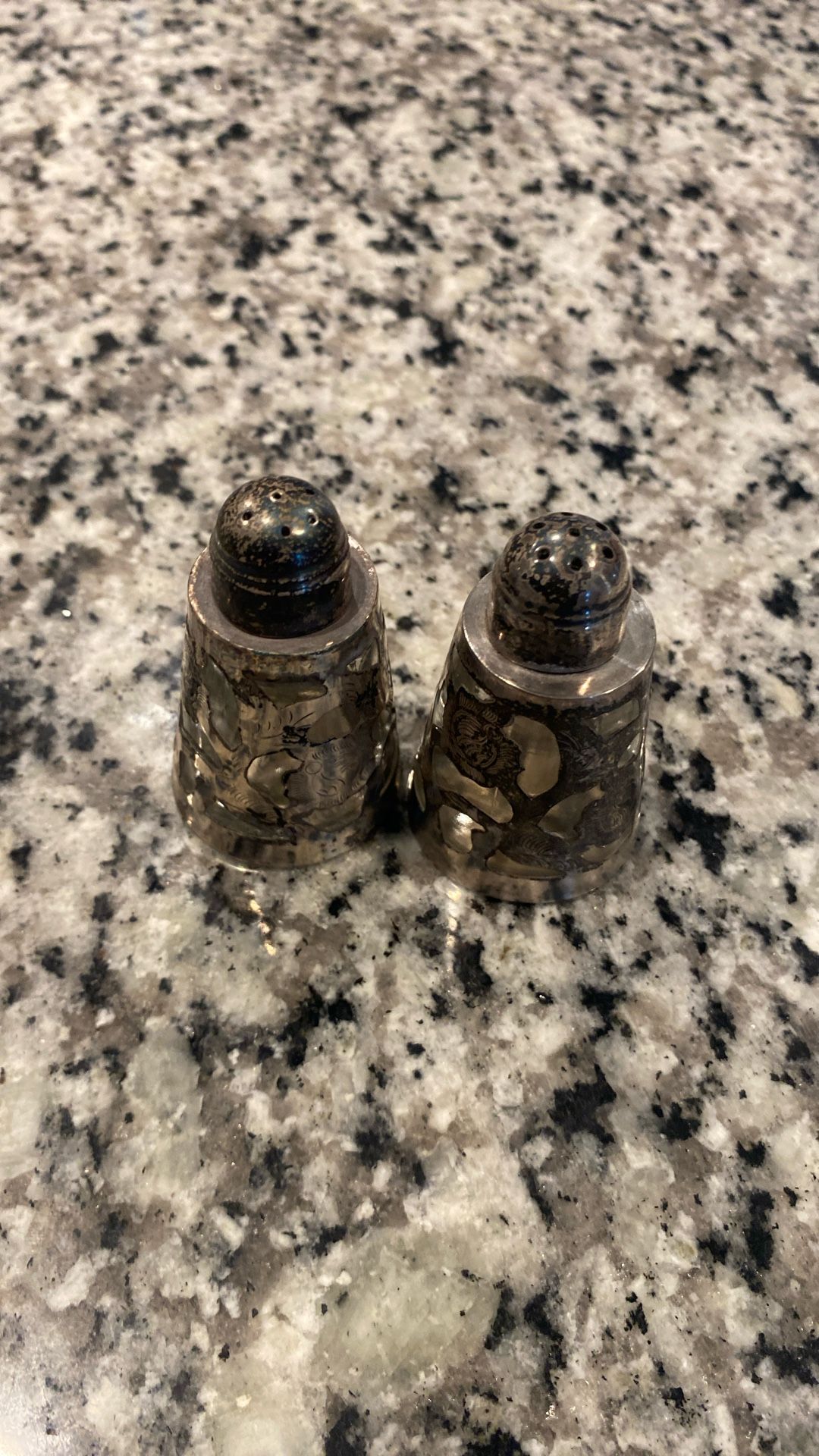 Sterling Silver Salt Pepper Shaker