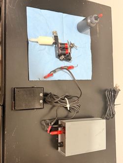 analog coil tattoo machine setup