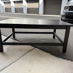 IKEA HEMNES Coffee Table – Solid Wood (Black-Brown)