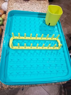 Tupperware. Dish Drying Rack
