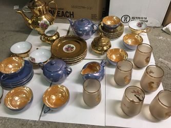 Gorgeous Antique china set collection