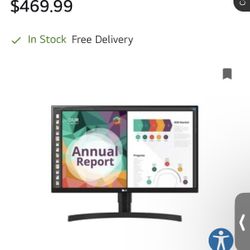 LG 28” 4K Monitor - Originally $470