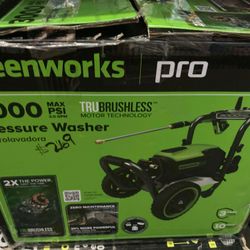 Greenworks 3000psi Pressure Washer