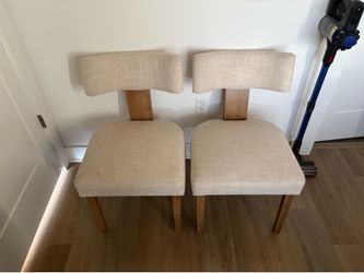 Set of 4 dining chairs