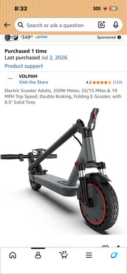 Volpam electric scooter