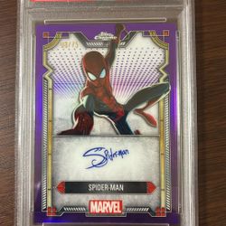 PSA10 SPIDER-MAN 2024 Marvel Autograph