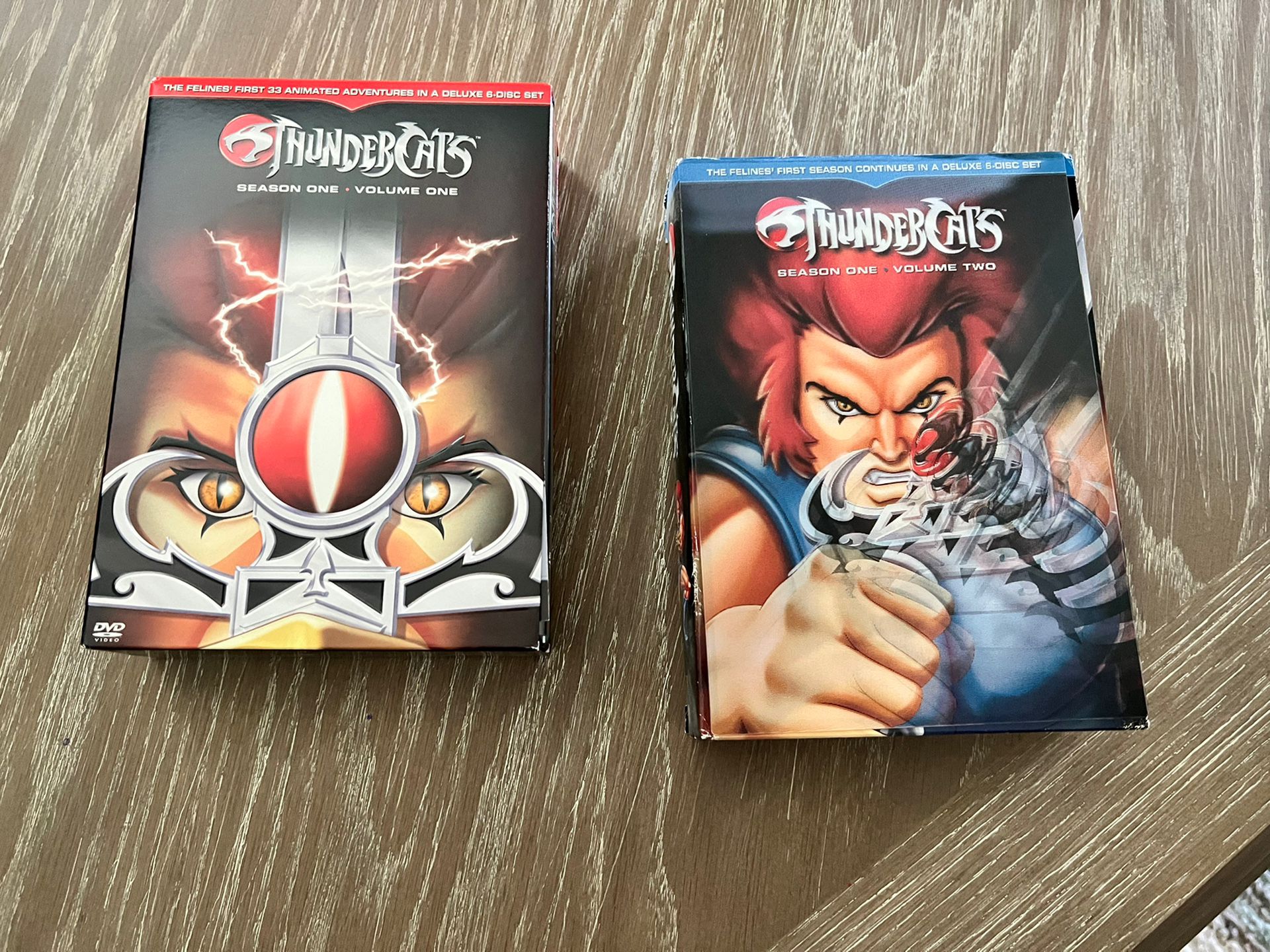 Thundercats DVDs - Seasons 1 & 2