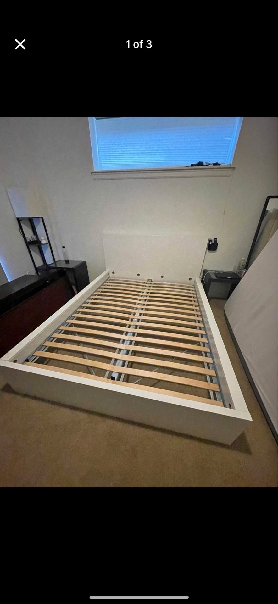 IKEA Full Bed Frame /full Mattress