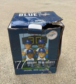 2014 SGA LA Dodgers '77 Original 30 HR Quartet Bobblehead - Steve Garvey, Reggie Smith, Dusty Baker,