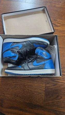 Jordan 1 Black Royal sz 10