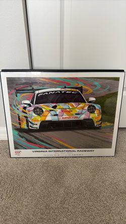 GT Fanatec 2024 Official Race Posters Framed