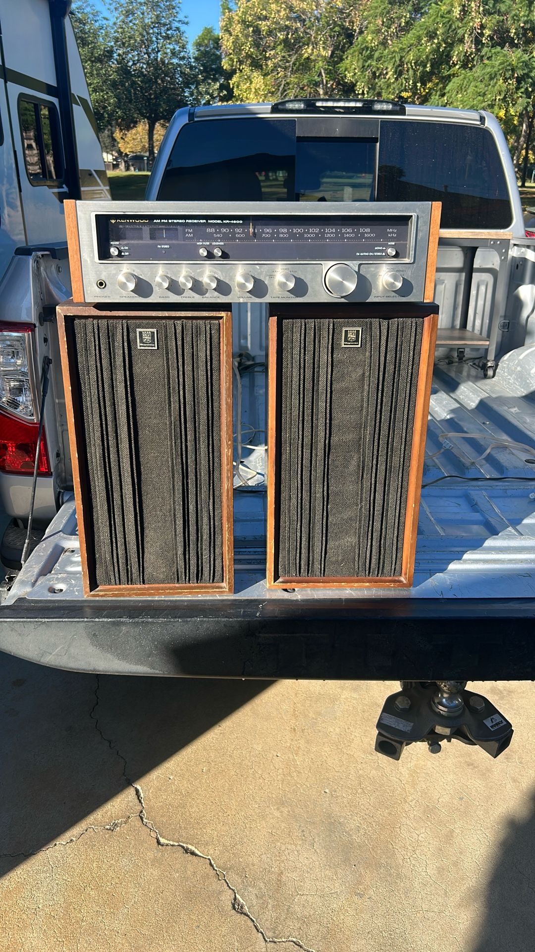 Vintage Kenwood KR 4600 Receiver AM - FM