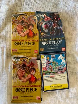 One piece bulk cards