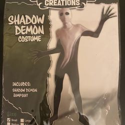 Shadow Demon Costume Size Small New 