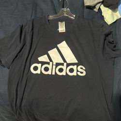 XL Navy Blue Adidas Shirt