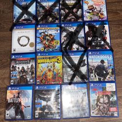 PlayStation 4 Video Games 
