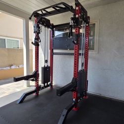 Vesta Pro Series 2in1 Squat Rack | Functional Trainer | 400lb Weight Stack | Commercial Grade | THANKSGIVING SPECIAL 🦃 FREE DELIVERY!