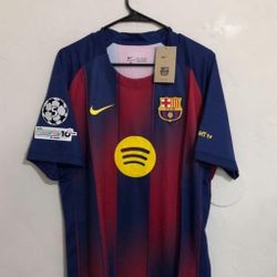 Barcelona 25-26 Home Jersey