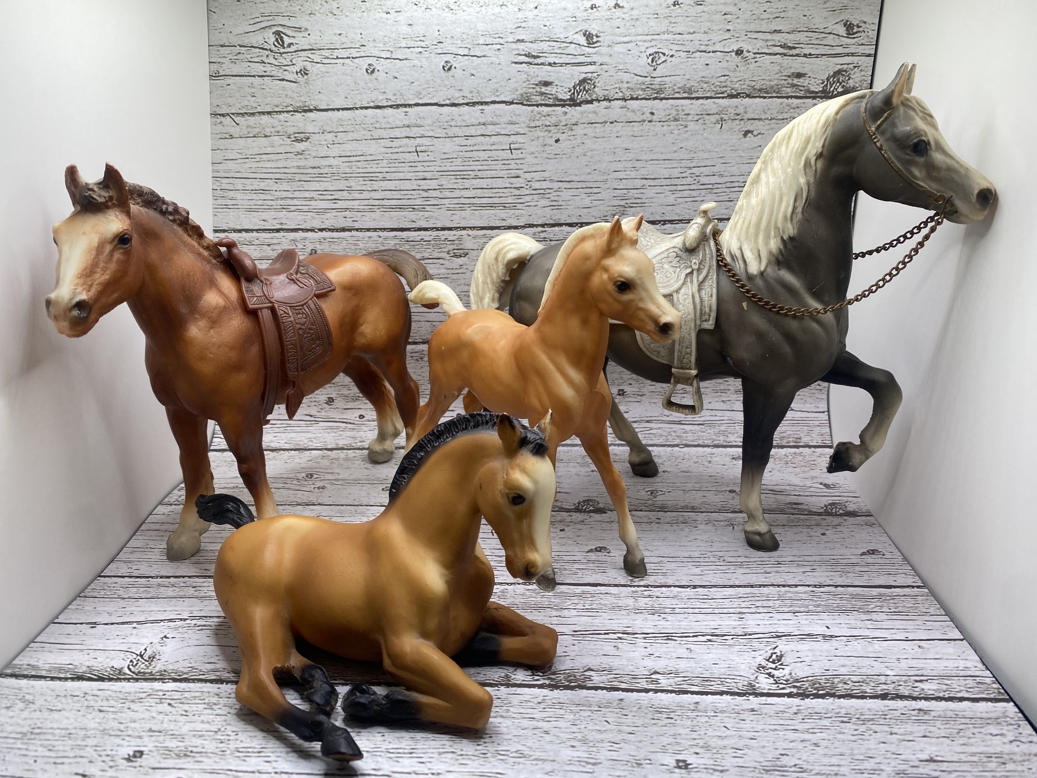 Classic Vintage Breyer 1970 Model Horses. Collectibles.