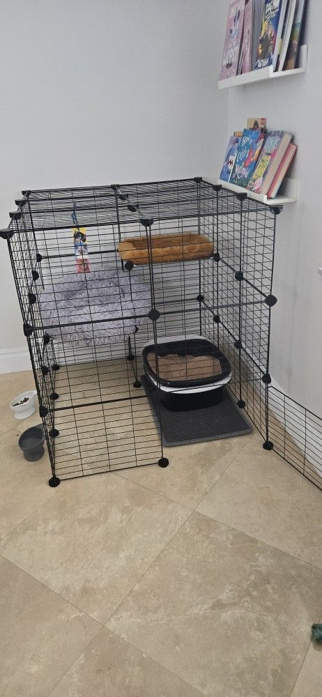 3-Tier Cat Cage/ Crate Indoor Enclosure