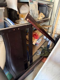 Free Twin bed frame & mattress