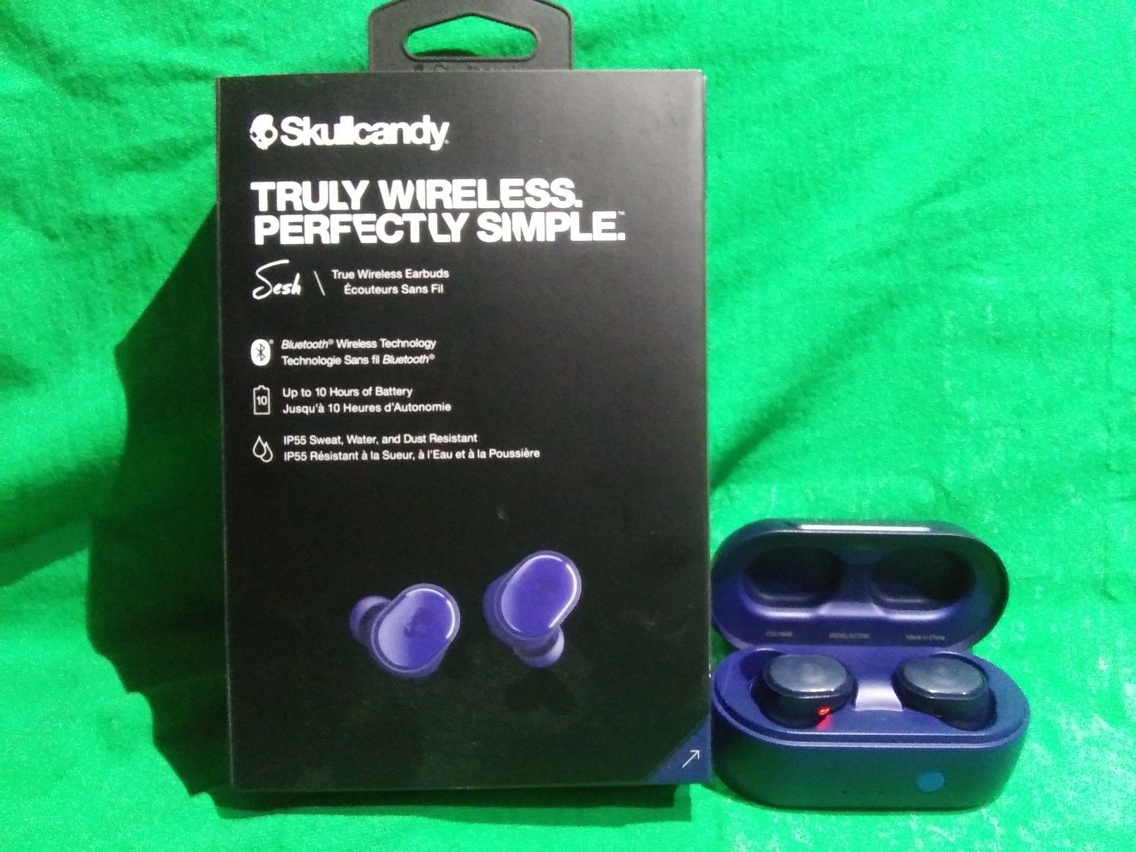 Skullcandy Sesh True Wireless Earbuds (Indigo Blue)