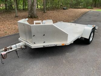 2012 ALUMA Motorcycle Trailer MC210