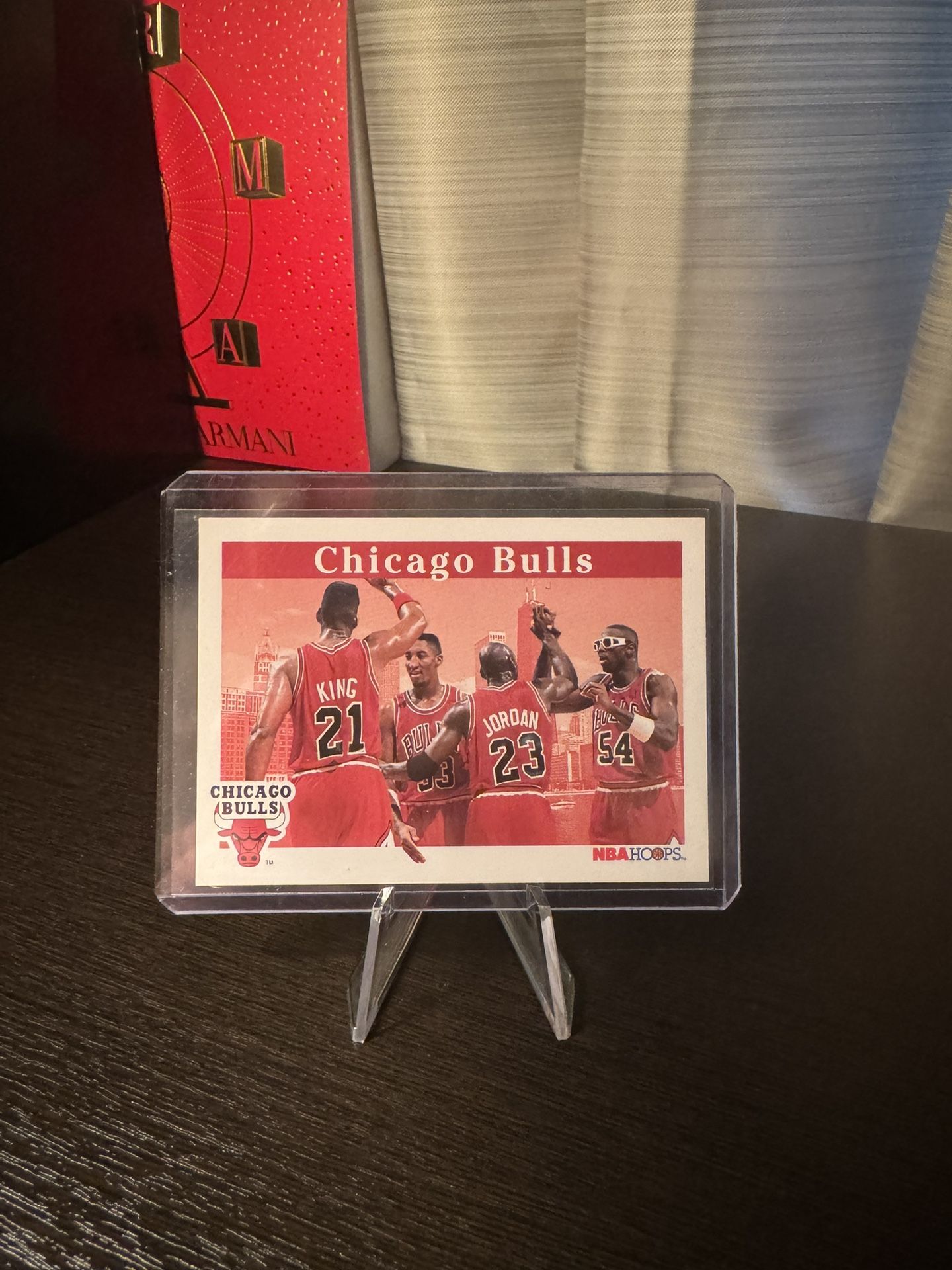Chicago Bulls 1992 Skybox Card