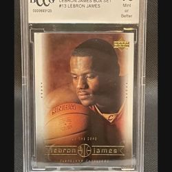 Lebron James Upper deck Card 10
