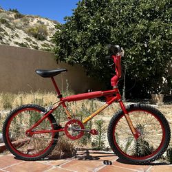 Old BMX Show Bike 1980' Scorpion Sentinel Pro Mint Condition Loaded !