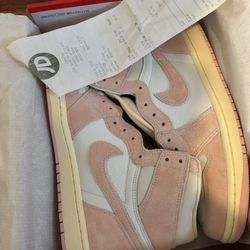 Nike Air Jordan 1 Retro OG High Washed Pink Women's Size 9.5M/8M  FD2596-600