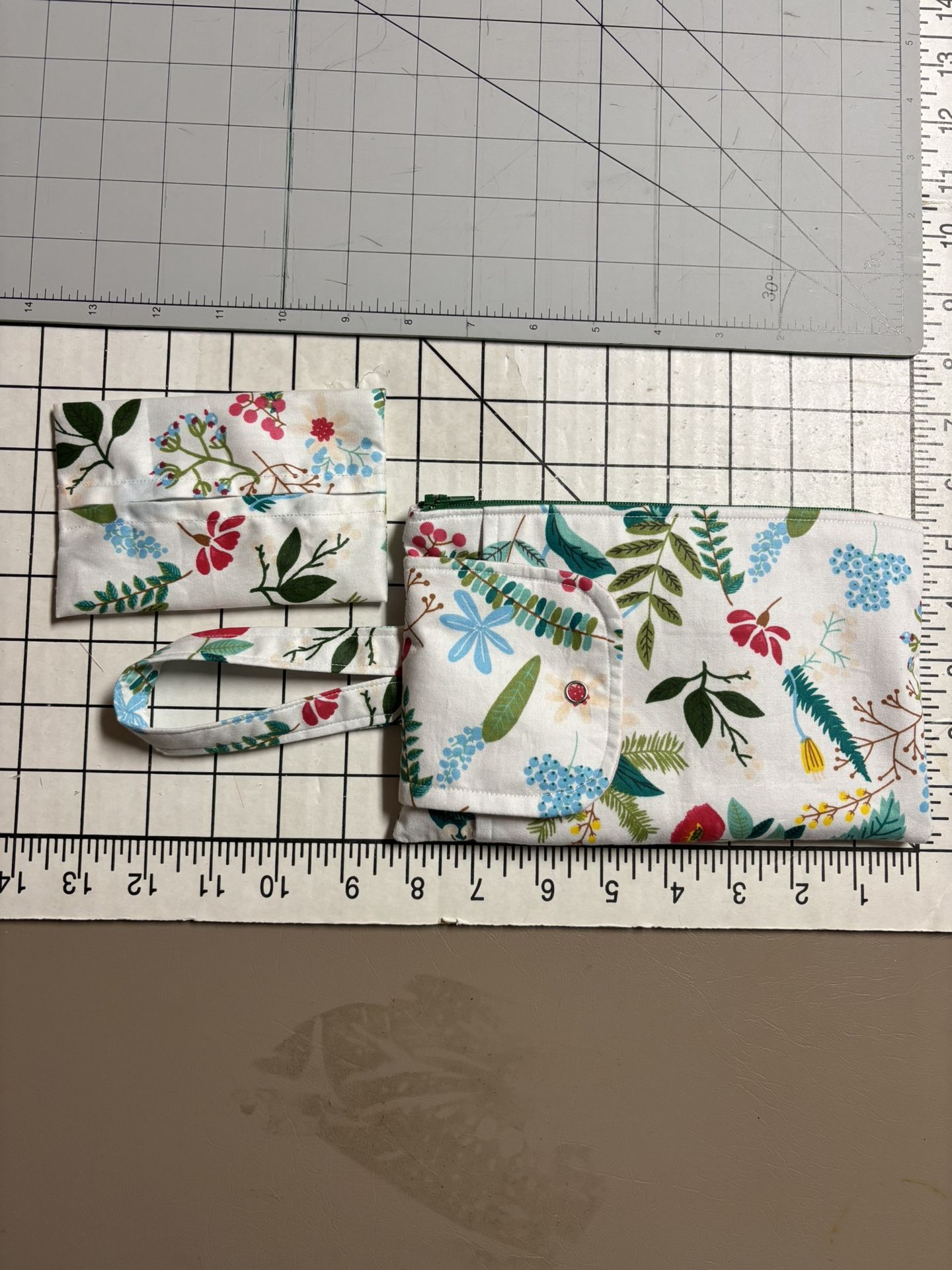 Wristlet Bag For Phone/ Credit Cards - 5” X 8”