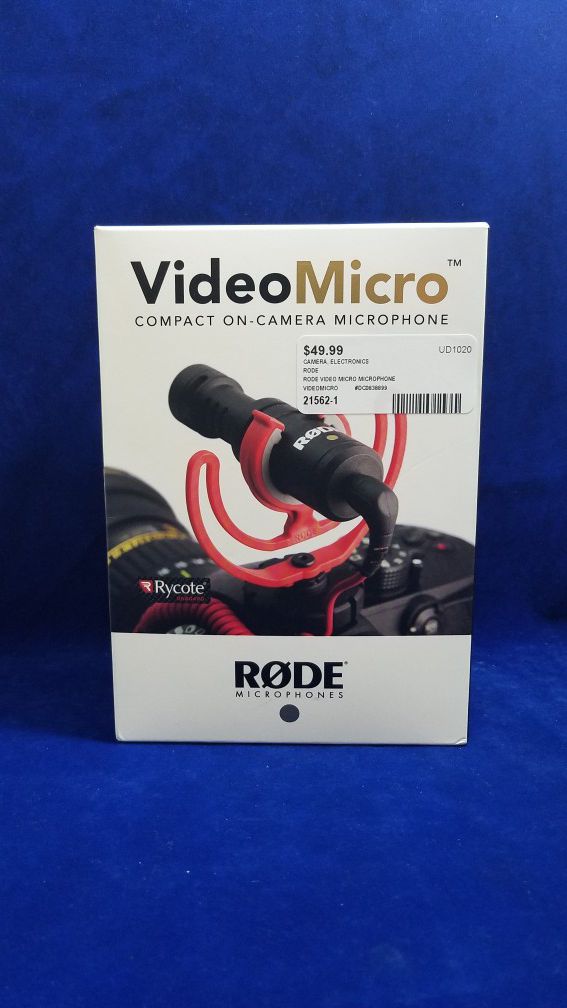 NIB | Rode Video Micro Compact On-Camera Microphone