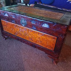 Antique Handcarved Chest