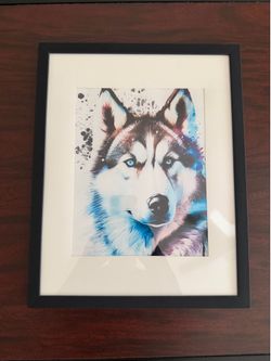 Wolf Poster (Framed)