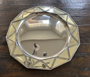 Pottery Barn Set Of 6 Mirror Charger