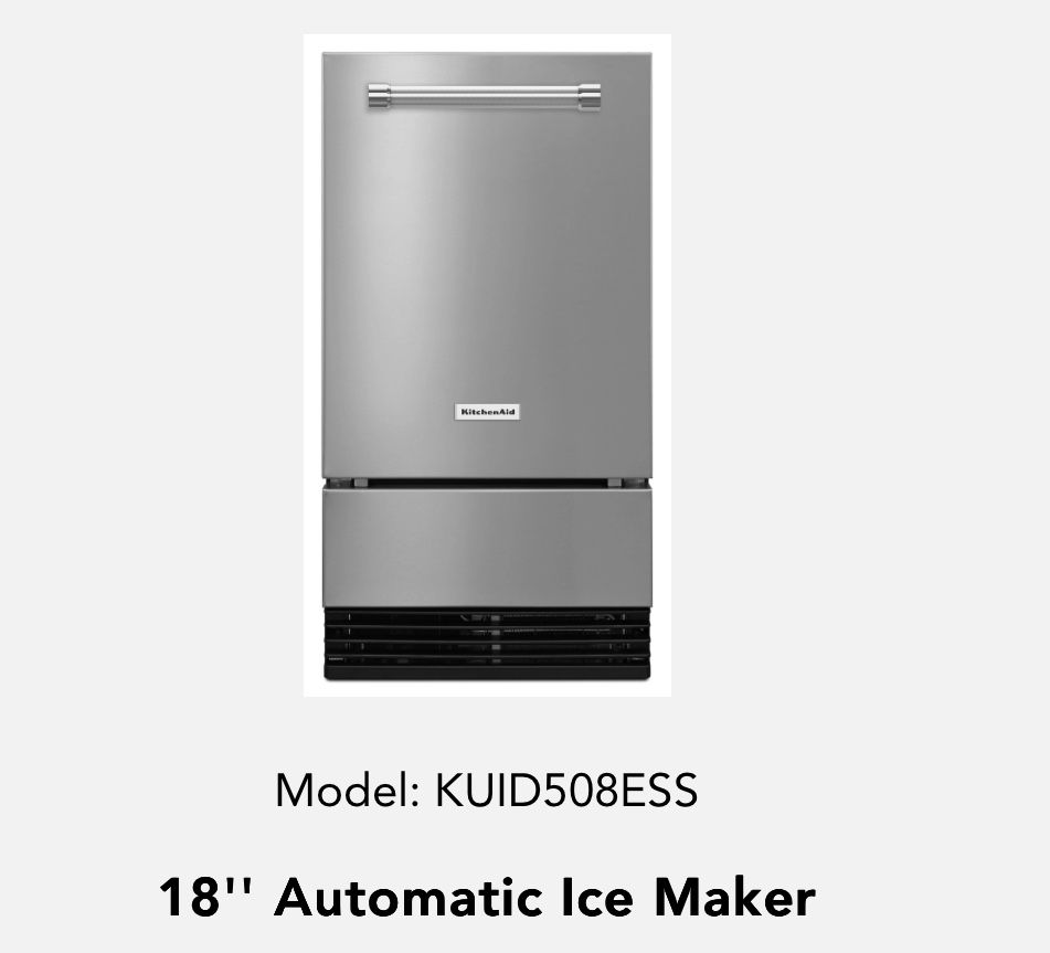 KitchenAid 18'' Automatic Ice Maker